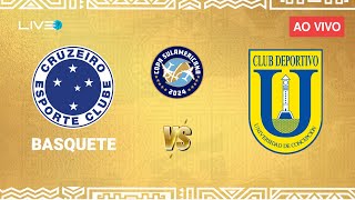 COPA SULAMERICANA DE BASQUETE  CRUZEIRO BASQUETE BRASIL x UDEC CHILE  AO VIVO [upl. by Sil815]