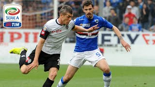 Sampdoria  Cesena 00  Highlights  Giornata 31  Serie A TIM 201415 [upl. by Millburn]