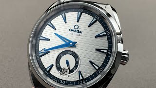 Omega Seamaster Aqua Terra Small Seconds 150M 22010412102004 Omega Watch Review [upl. by Airelav]