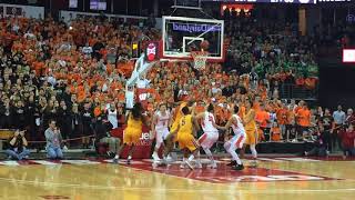 Jordan McCabe drives for the winning basket for Kaukauna [upl. by Ulrike223]