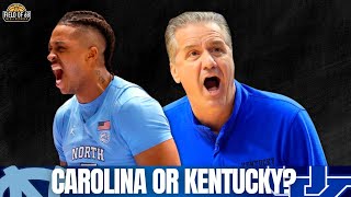 They both have title upside  UNC AND Kentucky ready to bounce back BIG  AFTER DARK [upl. by Augy]