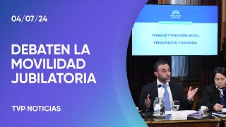 Se inició el debate sobre movilidad jubilatoria en el Senado [upl. by Theodor]