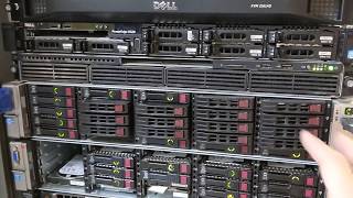 Hp dl380e Vs dl380p performance server gen8 drive testing [upl. by Gershom]