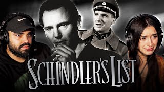 Our first time watching SCHINDLERS LIST 1993 blind movie reaction [upl. by Heffron132]