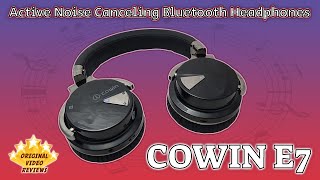 COWIN E7 Bluetooth Headphones Review 🎧 [upl. by Strain]