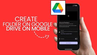 How to Create a Folder on Google Drive PC amp Mobile [upl. by Graham29]