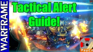 Quick Warframe Tactical Alert Guide 1080HD [upl. by Fregger]