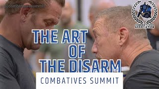 Real Life Weapons Disarm Techniques by Craig Douglas  Shivworks at Combatives Summit [upl. by Yllib]