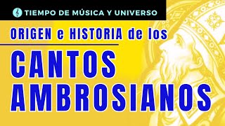 SAN AMBROSIO y los CANTOS AMBROSIANOS  Descubre los SECRETOS del CANTO MILANES [upl. by Ellevel]