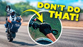 How to Wheelie Your Motorcycle [upl. by Yrrot]