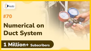 Numerical on Duct System  Design of Air Conditioning Systems Duct Design [upl. by Toomay]