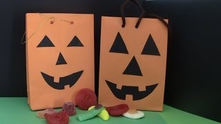 🎃 Cómo hacer una Calabaza de Papel o Cartulina  DIY Halloween 🎃 [upl. by White]