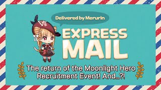 Epic Seven Merurins Express Mail  The Return of the Moonlight Hero Recruitment Event [upl. by Loyce618]