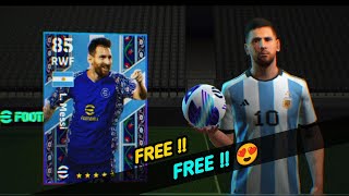 How To Get This New Messi For Free  😍  eFootball 24 [upl. by Annid]