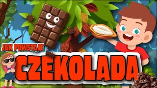 🍫🤎 Karolek i CZEKOLADA bajka dla dzieci🍫🤎 jak powstaje czekolada 🍫🤎 [upl. by Giliane]