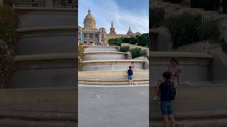 Awesome View of Montjuic Park Barcelona [upl. by Shewchuk]