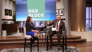 HampR Block Refund Advance  STEVE HARVEY [upl. by Yks]