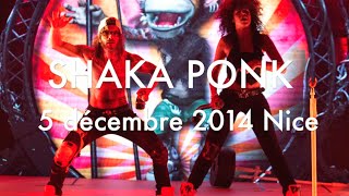 Concert SHAKA PONK 5 décembre 2014 NICE [upl. by Alburg]