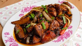 Ayam Masak Kicap Dan Kentang yang Sedap Menjilat Jari [upl. by Ylek727]