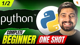 Complete Python for beginners in Hindi  Part 1 [upl. by Anohs]