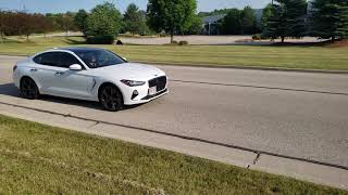 2019 Genesis G70 33T AWD with JUN BL GT Exhaust [upl. by Ytok]