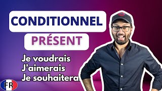 Le Conditionnel Présent en français en MOINS de 3 Minutes [upl. by Etireuqram]