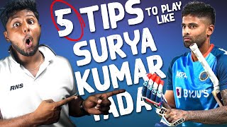 5 Techniques to Play Like Surya Kumar Yadav  Cricket Batting Tips  Nothing But Cricket [upl. by Kamp]