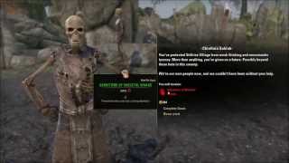 ESO Nightblade Guide  How do you Become a Skeleton Quest  ESO Skeleton Fishing [upl. by Asyla]