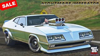 Nightmare IMPERATOR CLEAN Build amp Review  THE MOST AGGRESSIVE MUSCLE CAR GTA 5 Online  Arena WAR [upl. by Brittan]