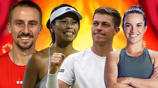 Hsieh SuWei  Jan Zielinski vs Neal SkupskiDesirae Krawczyk  Mixed Doubles  Australian Open 2024 [upl. by Arres439]