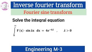 Fourier transform  Fourier transform engineering mathematics 3 [upl. by Haon307]