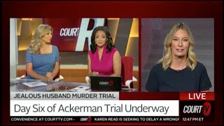 Day six of Ackerman trial underway  Kelly Hyman on Court TV [upl. by Akina]