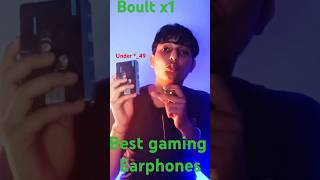 Best gaming earphones under 49 funny boult earphone boultearphones famzoroyt sponcership [upl. by Raye]