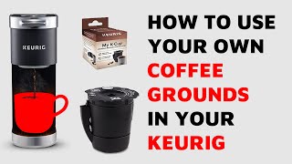 How to use Coffee Grounds in Keurig with My KCup Reusable Coffee Filter Unboxing and Review [upl. by Younglove]