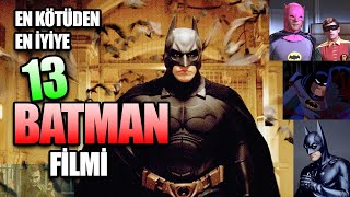 Batman Filmleri Listesi🦇 En Kötüden En İyiye🍿⭐️ [upl. by Iv]