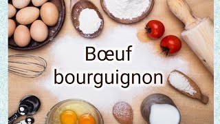 Bœuf bourguignon au vin rouge [upl. by Alisen]