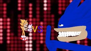 Fleetway sonic VS Shin Sonic [upl. by Frodina]