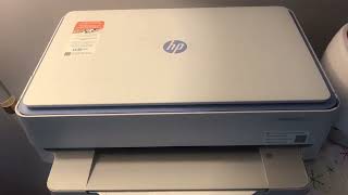 HP ENVY 6055e Wireless Color Inkjet Printer Print scan copy Easy setup Mobile printing Best [upl. by Drugge]