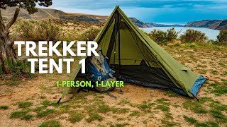 Trekker Tent 1 Ultralight and Adaptable  River Country Products [upl. by Afira]