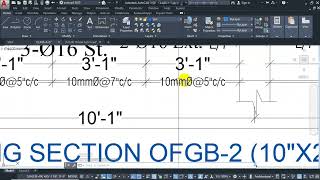 Class15 Group long section of beam draw and details [upl. by Terina]