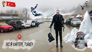 Ski KARTEPE TURKEY  التزلج علي الجليد في تركيا [upl. by Morita]