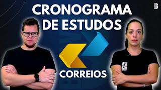 CRONOGRAMA DE ESTUDOS  CONCURSO DOS CORREIOS 2024 [upl. by Acinomad181]