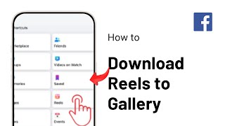 How to Download Facebook Reels to Gallery [upl. by Naihtniroc680]