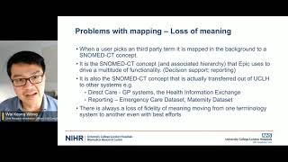 Transition to SNOMED CT as the interface terminology in a large EHR system  Leilei Zhu 202119 [upl. by Hurty]