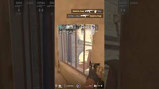 my random moment clutch 😁😁 my clip6 cs2 csgo clutch counterstrike [upl. by Mauralia]