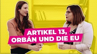 Artikel 13 Orbán und die EU  Auf eine Tasse Politik mit Svenja Hahn [upl. by Ayota]