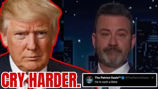 Jimmy Kimmel BREAKS DOWN CRYING after TRUMP Takes Election Late Night is a JOKE [upl. by Libys]