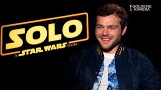 quotSolo A Star Wars Moviequot Alden Ehrenreich im Interview [upl. by Chelsae]