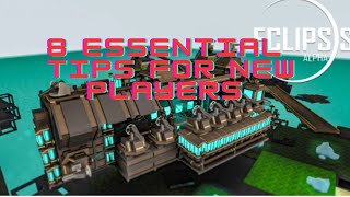 ECLIPSIS TIPS NEW PLAYERS NEED TO KNOW [upl. by Aryhs]