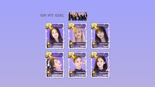 SuperStar OH MY GIRL Pull The Fifth Season Checkmate Limited Card [upl. by Gnous996]